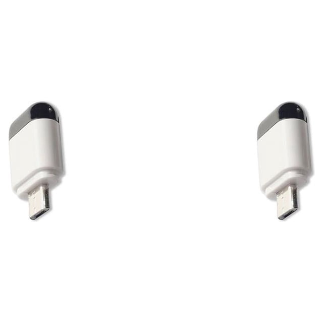 Injueey Mando a distancia Dispositivo remoto Aplicación inteligente portátil Accesorios de TV Adaptador tipo C Decodificador Controladores IR Microinterfaz 2Conjunto