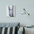 thumbnail image 2 of Stupell Industries Donkey Portrait Blue Brown Animal Watercolor Painting Canvas Wall Art, 36 x 48, byJennifer Paxton Parker, 2 of 5