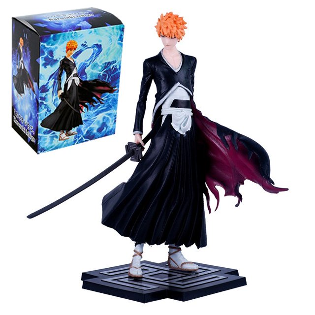 Figura de Anime de BLEACH Kurosaki Ichigo de 20cm, Toshiro Hitsugaya, figura de acción #991, modelo coleccionable de Ichigo Kurosaki, muñecos de juguete Gong Bohan LED