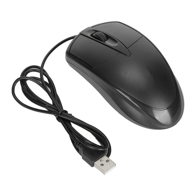 Wired Mouse, Plug And Play Corded Mouse Computer Mice Portable Silent Mouse For Home Office School