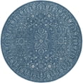 thumbnail image 4 of SAFAVIEH Glamour Kalisha Traditional Wool Area Rug, Grey/Blue, 6' x 9', 4 of 10