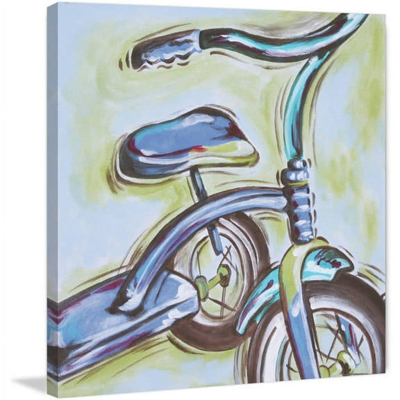 Marmont Hill "Trike" by Reesa Qualia Painting Print on Wrapped Canvas