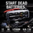 thumbnail image 2 of NOCO Boost GB150: 3000A 12V UltraSafe Portable Lithium Jump Starter, 2 of 7