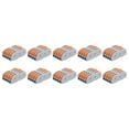 thumbnail image 4 of Terminal de conexión, 10 piezas, conectores de cable compactos, tuerca de palanca, bloque de terminales de conductor, innovación moderna, 4 of 9