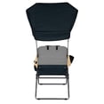 thumbnail image 4 of Camp & Go Selkirk 3 x 3 x 4 ft Black Outdoor Oversized Heavy Duty Comfort Folding Maxshade™ Canopy Camping Chair, 4 of 10