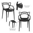 thumbnail image 2 of Set De 4 Sillas Master Negro Para Comedor Apilable, 2 of 4