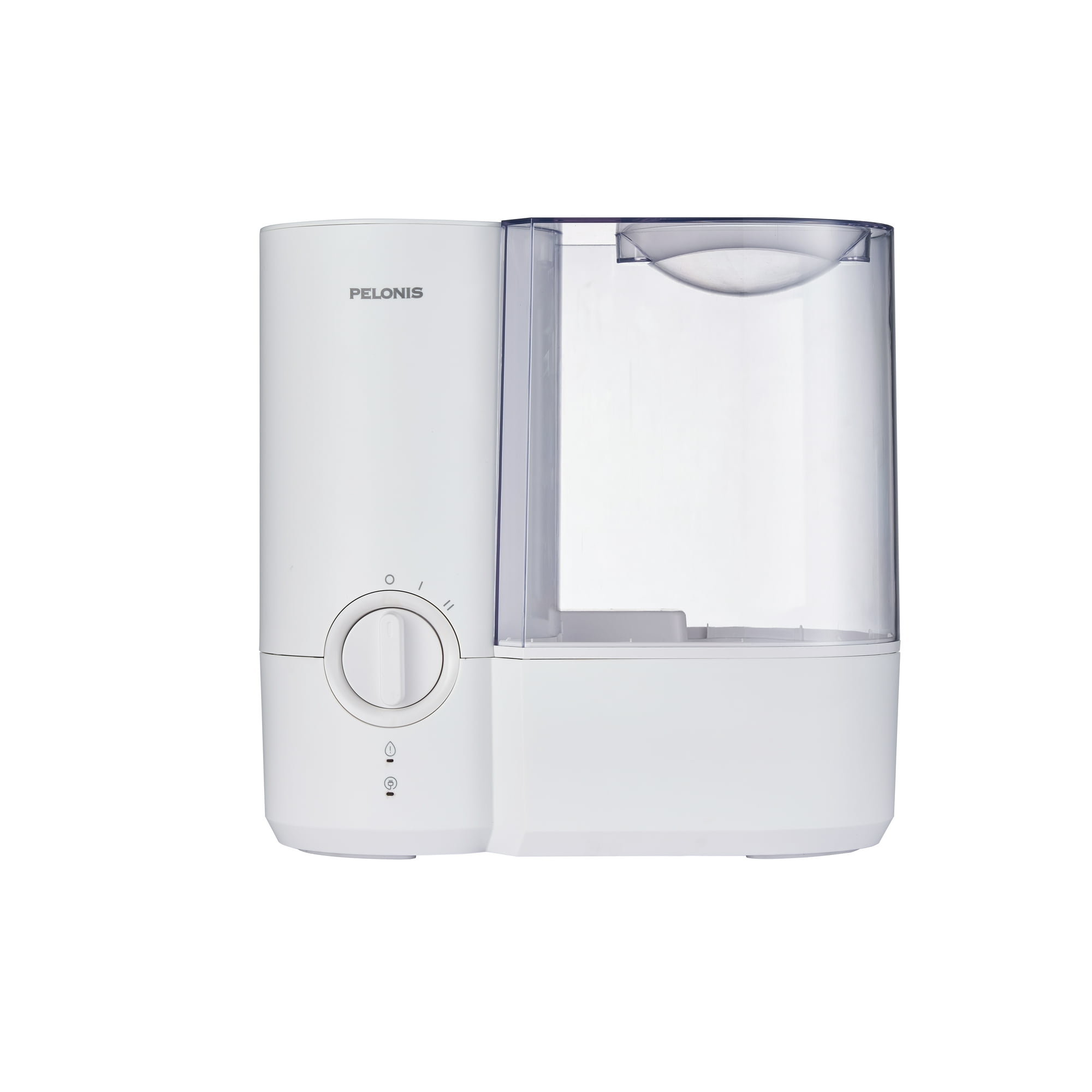 Pelonis 1.2 Gallon Warm Mist Humidifier, White, PSU12W1WW