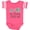 Football Pink and White, variant on Inktastic My Granna Loves Me Boys or Girls Baby Bodysuit
