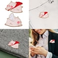thumbnail image 2 of LICEWO Unique Brooch Enamel Pin Clothing Brooch Present for Friendship and Celebration Cartoon Pins Metal Flying Pig Brooches Fun Jewelry Unique Badges, 2 of 9