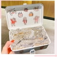 thumbnail image 4 of 5PCS Rhinestone Bobby Pin Set Decorative Sparkly Bow Hair Clip Hair Barrettes, 4 of 10