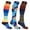 Fashion-5, variant on Compression Socks Knee High - Made for Running, Athletics and Pregnancy - 3 Pair