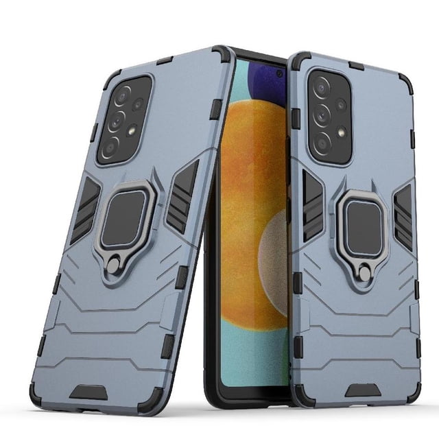 Funda para Samsung Galaxy A53 5G con Soporte Anillo Giratorio 360° y Protección Resistente a Golpes y Caídas