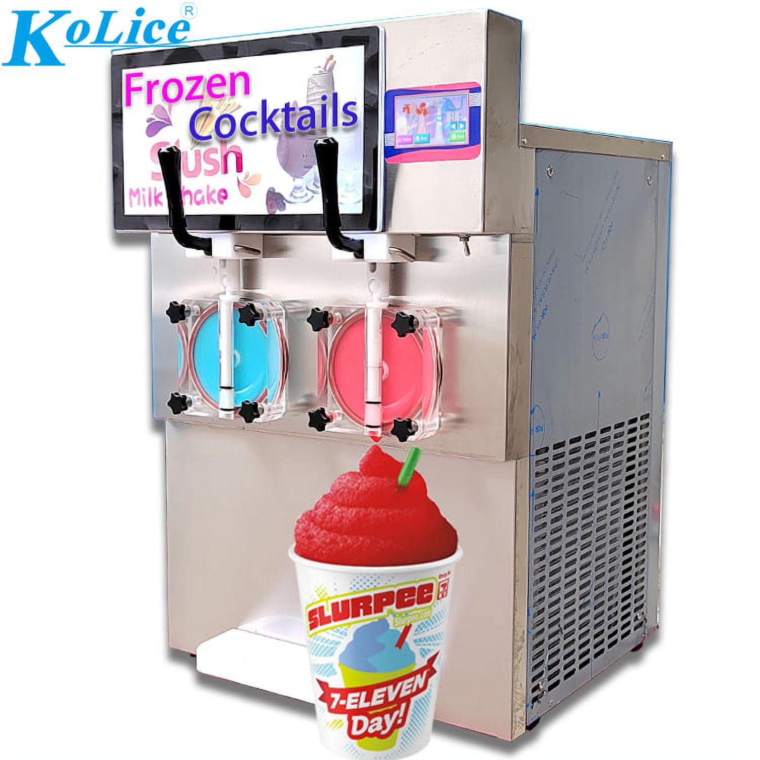 Kolice Commercial Margarita Cocktail Iced Beer Iced Coffee Slush Machine,Milkshake Maker