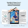 thumbnail image 3 of XPPen Magic Note Pad: Tablet Android 14+Lectores de Libros Electrónicos+Cuaderno Digital, 10.95 Pulgadas 6GB+128GB WiFi Android 8000mAh Tableta de Papel Original/Tinta/Color con 16K Lápiz sin Carga, 3 of 5