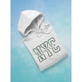 thumbnail image 3 of Nyc Brooklyn College Style Hoodie Men -Image by Shutterstock, Male Large, 3 of 4