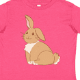 thumbnail image 4 of Inktastic Easter Cute Floppy Ear Brown Bunny Boys or Girls Toddler T-Shirt, 4 of 5