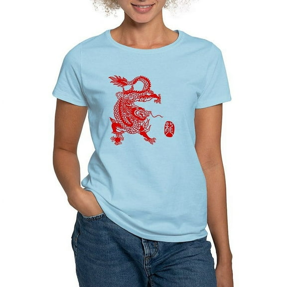 CafePress - Asian Dragon Women's Light T Shirt - Women's Classic T-Shirt