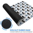 thumbnail image 6 of Long Mouse Pads for Desk,White Bigfoot and Pine Tree Pattern Desk Mats on Top Of Desks, Desk Mouse Pad Extra Large with 3mm Non-Slip Base and Stitched Edge for Gaming,Office,Work,Home 47.3"x23.6", 6 of 6