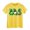 Yellow, variant on Toddler Girls Summer Casual Tops Crew Neck T Shirts Short Sleeve Shamrocks Print Basic Shirts Size 3-4T ,Black