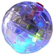 Spotbrites LED Motion Activated Rainbow Ball for Cats - LED Rainbow Ball Cat Toy