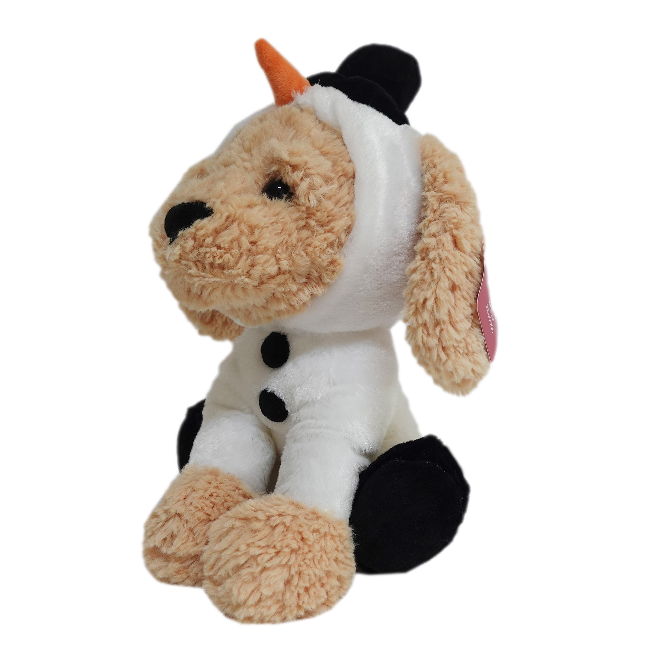 Holiday Time Plush Dog Costumed in Snowman 9.5inch for 3 years and up, PLUSH SNOWMAN DOG