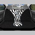 thumbnail image 6 of Pzuqiu Car Seat Covers Set Easy to Install Polyester, Compatible with Sedan Seats Car Seats, for Truck Trucks, Black and White Striped Claw Marks, 6 of 10