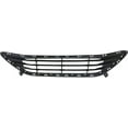 thumbnail image 5 of Front Bumper Grille Compatible with HYUNDAI ELANTRA 2011-2013 Textured Black with Chrome Insert Sedan Korea Built, 5 of 5