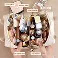 thumbnail image 4 of Makeup bag, portable and large capacity, travel storage bag, high beauty wash bag, 4 of 9
