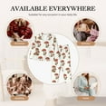 thumbnail image 7 of Picia Mushroom Pattern Women’s Long-Sleeve Sleepwear Set - Soft 2-Piece Loungewear with Pockets, Comfy PJs for Relaxing Nights-X-Large, 7 of 7