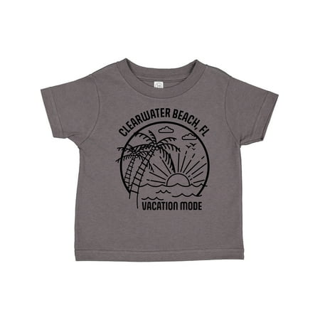 

Inktastic Summer Vacation Mode Clearwater Beach Florida Gift Toddler Boy or Toddler Girl T-Shirt