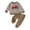 a2-Coffee, variant on KPOPLK Kids Clothes Outfit Fall Baby Boy Cartoon Print Long Sleeve Shirt Pants Winter 2 Piece Clothing Set Size 2-3 Years,Coffee