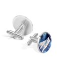 thumbnail image 3 of Polar Bear Elegant Stainless Steel Shirt Cufflinks for Formal Attire - for Weddings and Business Meetings, 3 of 6
