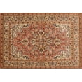 thumbnail image 1 of Ahgly Company Indoor Rectangle Traditional Mahogany Brown Persian Area Rugs, 7' x 10', 1 of 6