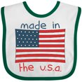 thumbnail image 3 of Inktastic Made in the U.S.A. Boys or Girls Baby Bib, 3 of 4