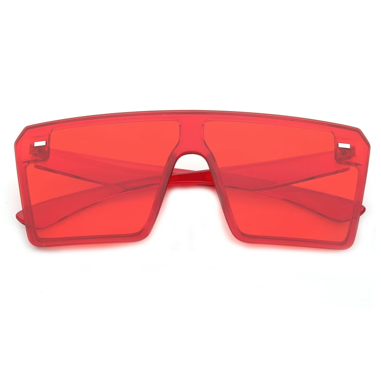 Fashion Vintage Oversized Frame Square Sunglasses