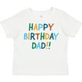 thumbnail image 3 of Inktastic Happy Birthday Dad Boys or Girls Toddler T-Shirt, 3 of 5
