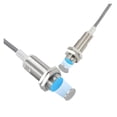 thumbnail image 1 of Magnetic Reed Switch Effect Proximity Sensor M12 16mm Distance NPN PNP SelfAdjust Normally Open(LHL1818NO), 1 of 5
