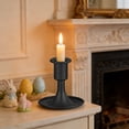 thumbnail image 4 of Gold Candle Stick Candle Container Table Centerpiece Wedding Reception Festive Christmas Mantel Decoration Or Home Decor, 4 of 6