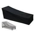 thumbnail image 1 of Housse de Chaise Longue de Patio Imperméable Housse de Chaise Longue Housse de Chaise Longue de Patio Housse de Mobilier de Jardin Extérieur Résistante à l'Eau - Noir, 1 of 8