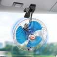 thumbnail image 1 of Car Clip on Fan, 8in Portable Vehicle Cooling Fan with  Plug, Auto Oscillating Fan Personal for Vehicles, RV, SUV, Excavator, Camping, 1 of 7