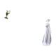 thumbnail image 5 of Figura de escritorio, camarero, rana, niña, adorno de resina, estante decorativo, ideal para escritorio, oficina, hogar, dormitorio, sala de estar, re, 5 of 8