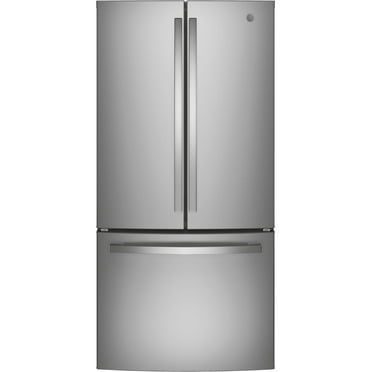 GE GWE19JYLFS 18.6 Cu. Ft. Stainless French Door Counter-Depth Refrigerator