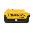 thumbnail image 3 of 2Pack 20V 8.5Ah High Capacity Battery for Dewalt 20V Max XR Battery DCB208 DCB207 DCB206 20 Volts Lithium Ion Battery 20V Max XR Battery, 3 of 6