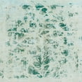 thumbnail image 1 of Ahgly Company Machine Washable Indoor Square Abstract Magic Mint Green Area Rugs, 6' Square, 1 of 7