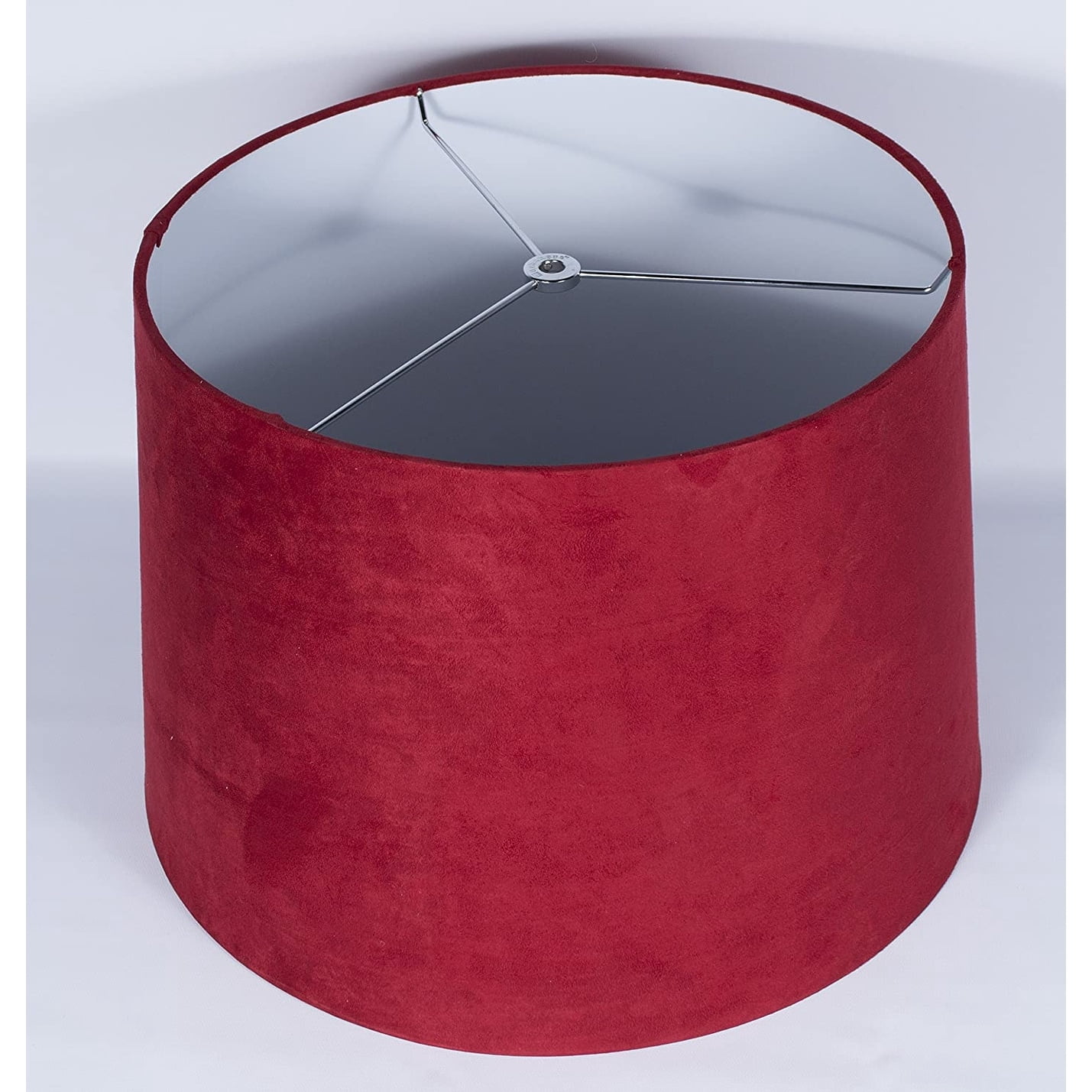 Urbanest Suede Drum, Lampshade, Mustard, 16"