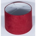 thumbnail image 3 of Urbanest Suede Drum, Lampshade, Kelly Green, 16", 3 of 5