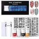 thumbnail image 2 of Nail Stamping Plate with Stamping Polish Stamper Scraper Nail Print Template Set Nail Printing Tools, 2 of 5