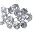 thumbnail image 1 of Crystal Upholstery Nails Sofa Headboard Nails Buttons Tacks 25mm 20PCS, 1 of 5