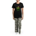 thumbnail image 4 of CafePress - St. Brigid Of Ireland Women's Dark Pajamas - Women's Short Sleeve Print T-Shirt and Pants Dark Cotton Pajama Set, 4 of 7