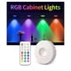 thumbnail image 2 of Nuevas Luces LED RGB Recargables por USB para Debajo del Gabinete, Focos de Luz para Cocina, Armario, Regulables., 2 of 5